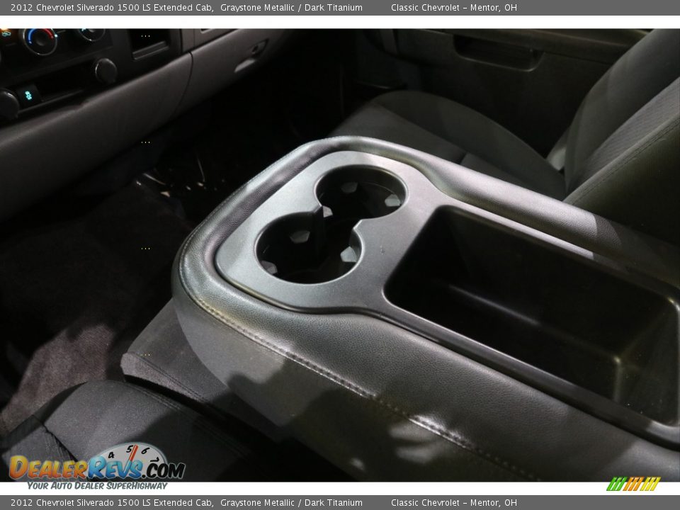 2012 Chevrolet Silverado 1500 LS Extended Cab Graystone Metallic / Dark Titanium Photo #10