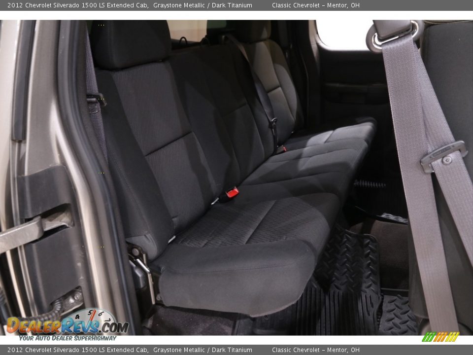 2012 Chevrolet Silverado 1500 LS Extended Cab Graystone Metallic / Dark Titanium Photo #12