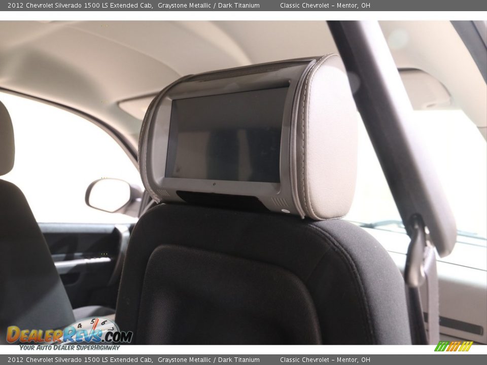 2012 Chevrolet Silverado 1500 LS Extended Cab Graystone Metallic / Dark Titanium Photo #13