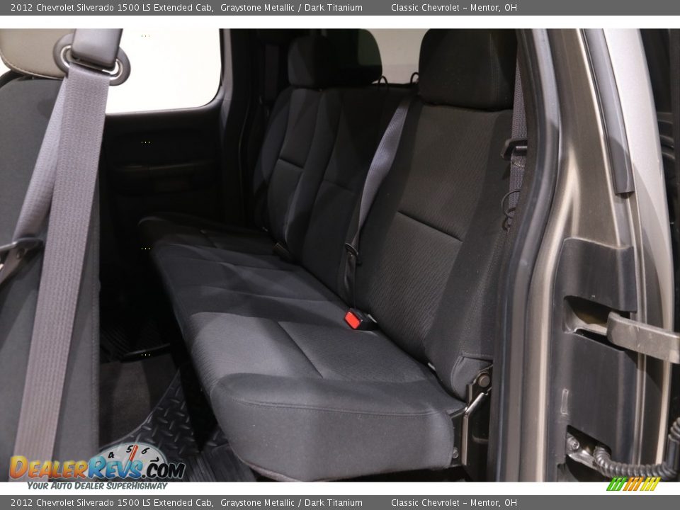 2012 Chevrolet Silverado 1500 LS Extended Cab Graystone Metallic / Dark Titanium Photo #14