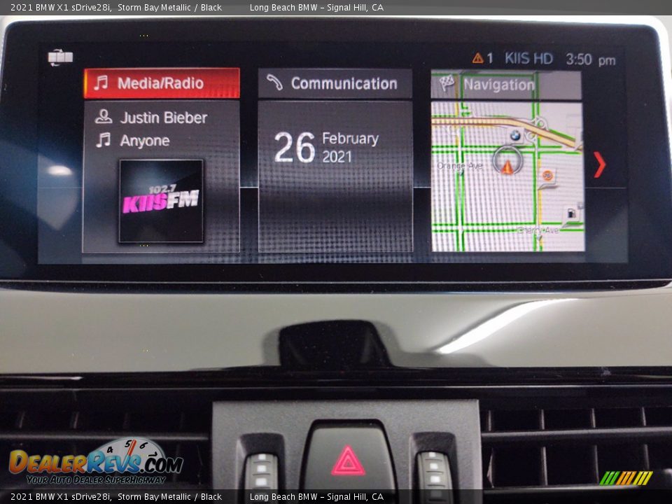Controls of 2021 BMW X1 sDrive28i Photo #20