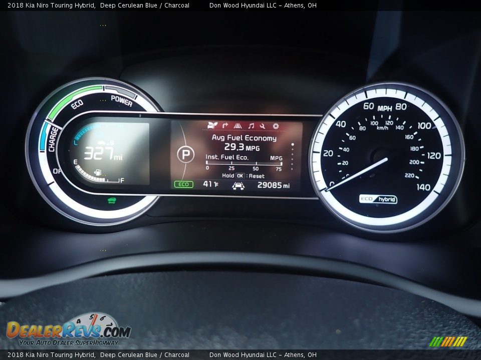 2018 Kia Niro Touring Hybrid Gauges Photo #32