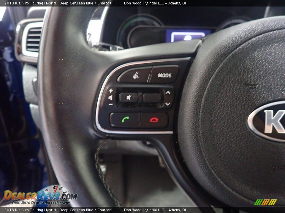 2018 Kia Niro Touring Hybrid Steering Wheel Photo #33