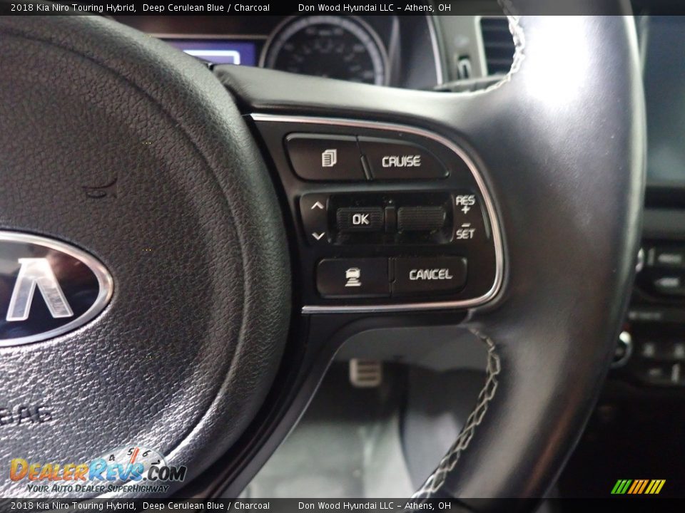 2018 Kia Niro Touring Hybrid Steering Wheel Photo #34
