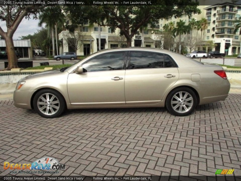 2005 Toyota Avalon Limited Desert Sand Mica / Ivory Photo #3