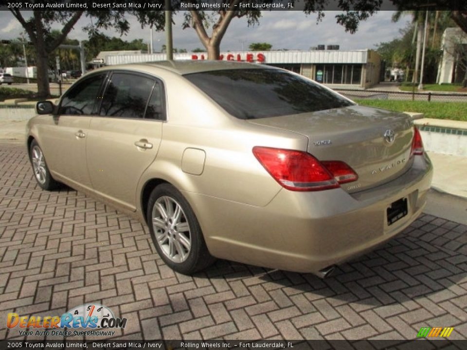 2005 Toyota Avalon Limited Desert Sand Mica / Ivory Photo #5