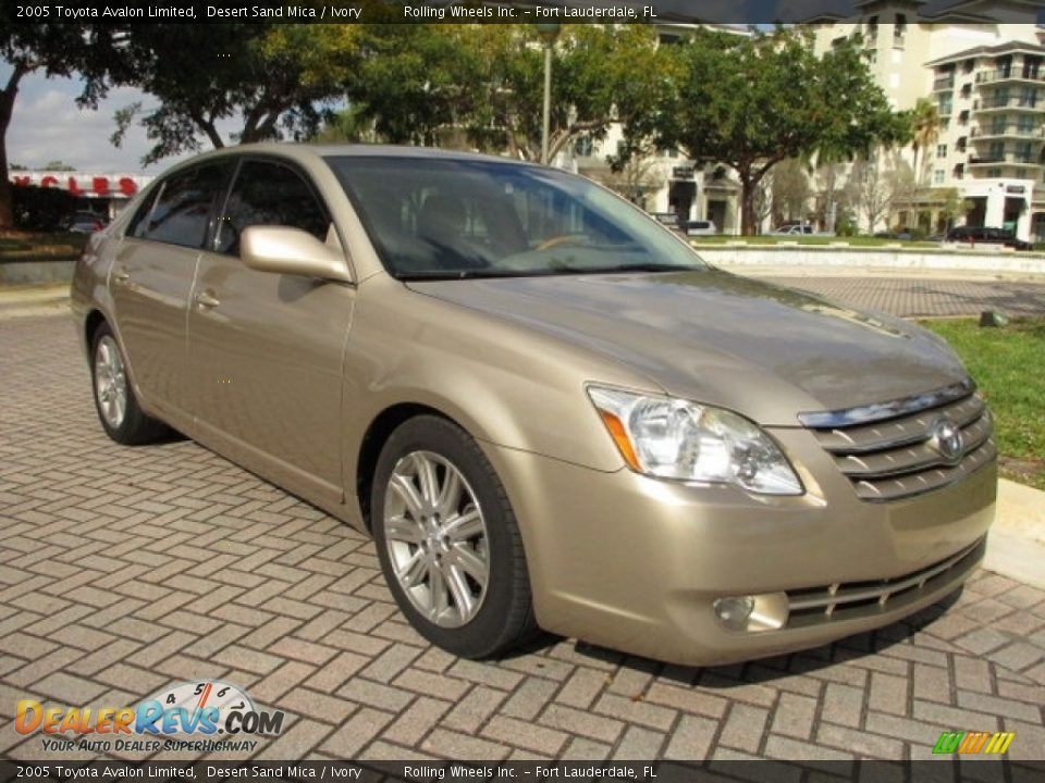2005 Toyota Avalon Limited Desert Sand Mica / Ivory Photo #13