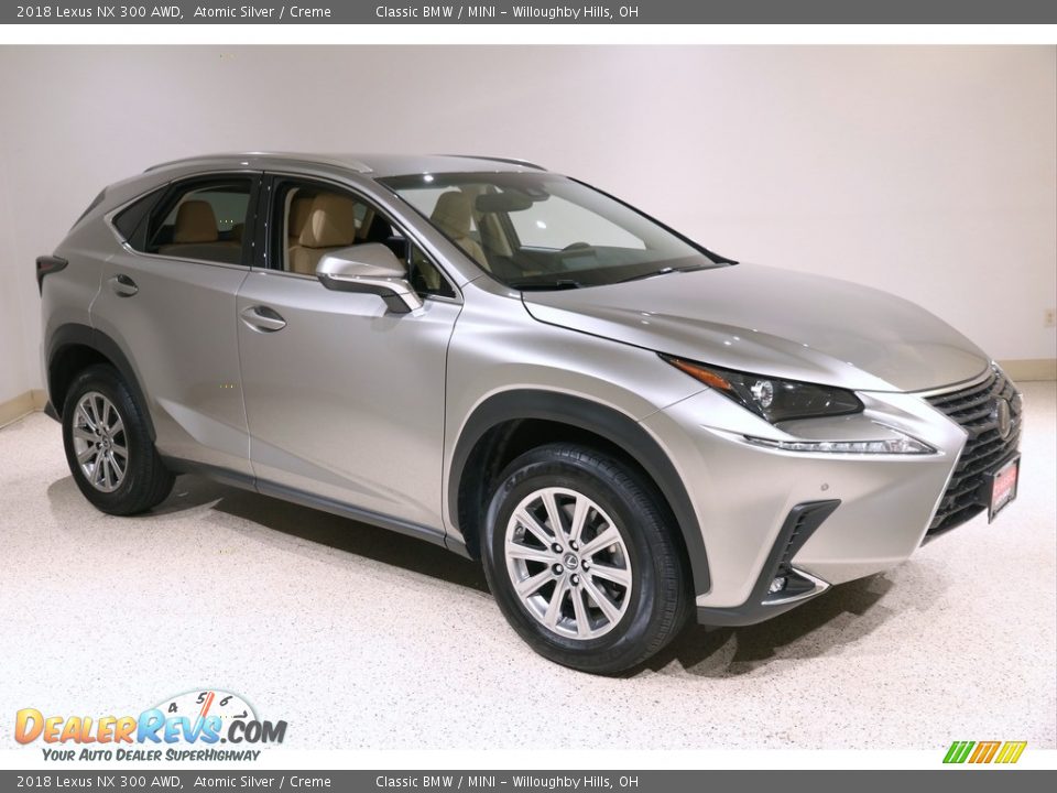 2018 Lexus NX 300 AWD Atomic Silver / Creme Photo #1