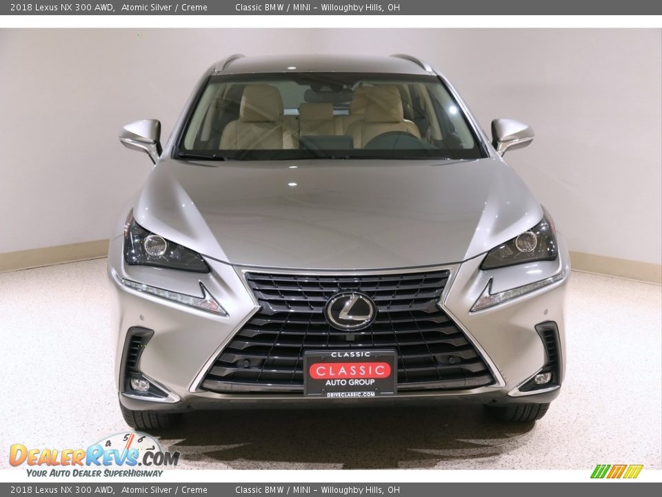 2018 Lexus NX 300 AWD Atomic Silver / Creme Photo #2