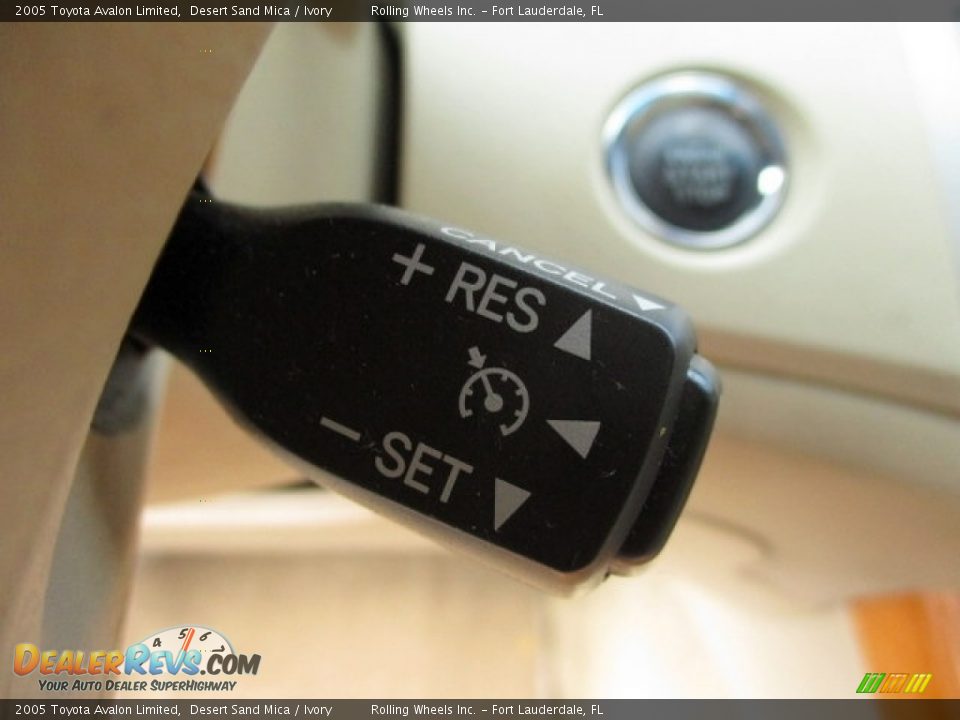 2005 Toyota Avalon Limited Desert Sand Mica / Ivory Photo #18
