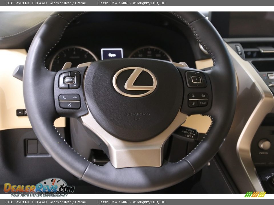 2018 Lexus NX 300 AWD Atomic Silver / Creme Photo #7