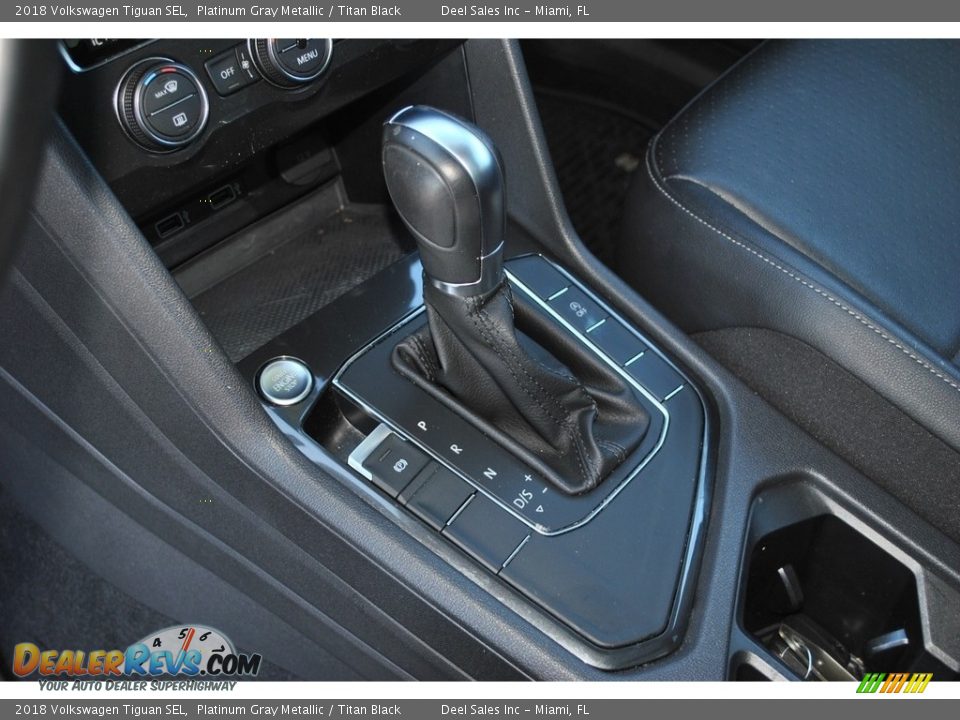 2018 Volkswagen Tiguan SEL Platinum Gray Metallic / Titan Black Photo #13