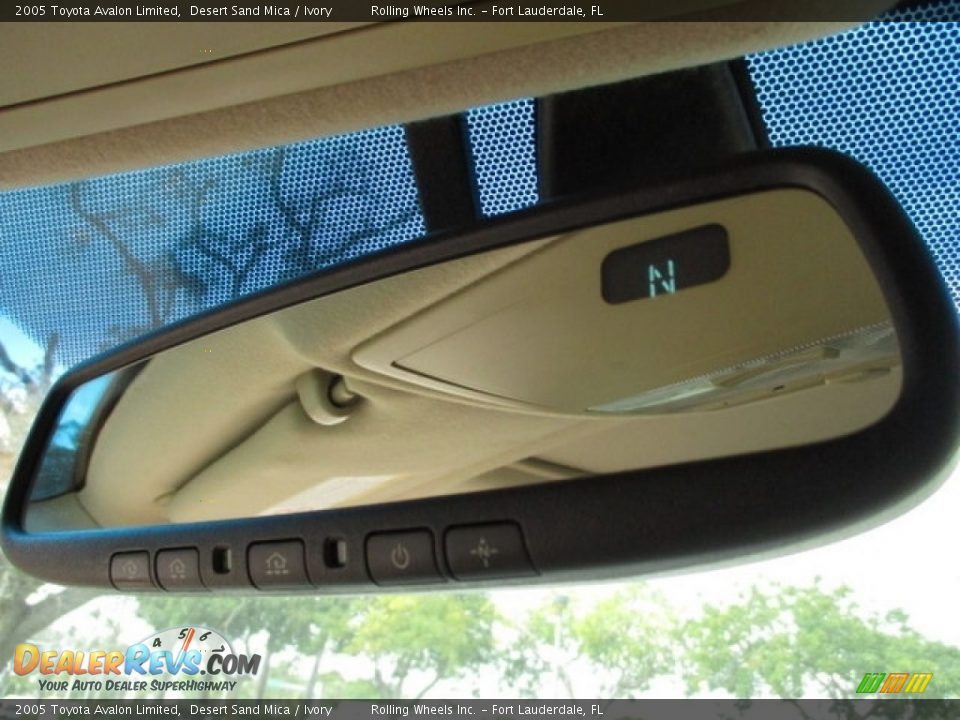 2005 Toyota Avalon Limited Desert Sand Mica / Ivory Photo #24