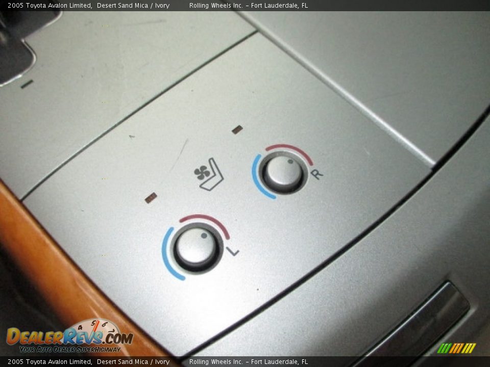 2005 Toyota Avalon Limited Desert Sand Mica / Ivory Photo #26