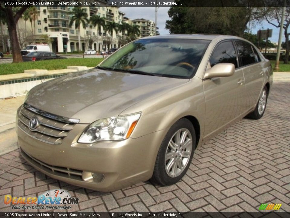 2005 Toyota Avalon Limited Desert Sand Mica / Ivory Photo #29