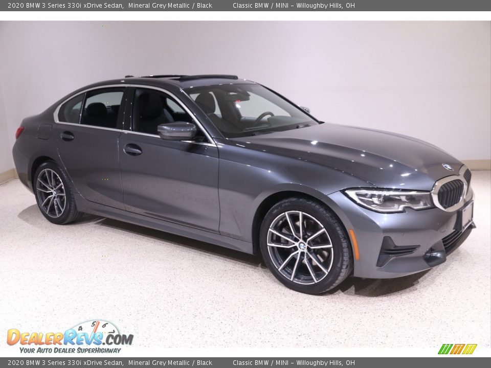 2020 BMW 3 Series 330i xDrive Sedan Mineral Grey Metallic / Black Photo #1