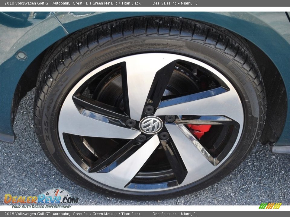 2018 Volkswagen Golf GTI Autobahn Wheel Photo #10