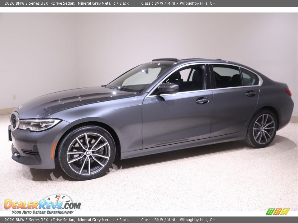 2020 BMW 3 Series 330i xDrive Sedan Mineral Grey Metallic / Black Photo #3