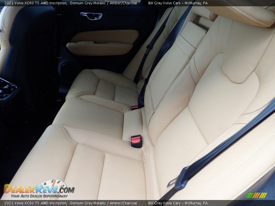 Rear Seat of 2021 Volvo XC60 T5 AWD Inscription Photo #8