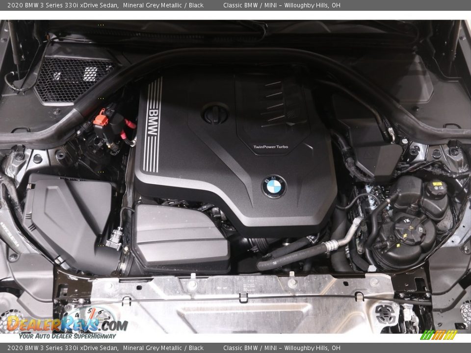 2020 BMW 3 Series 330i xDrive Sedan Mineral Grey Metallic / Black Photo #23