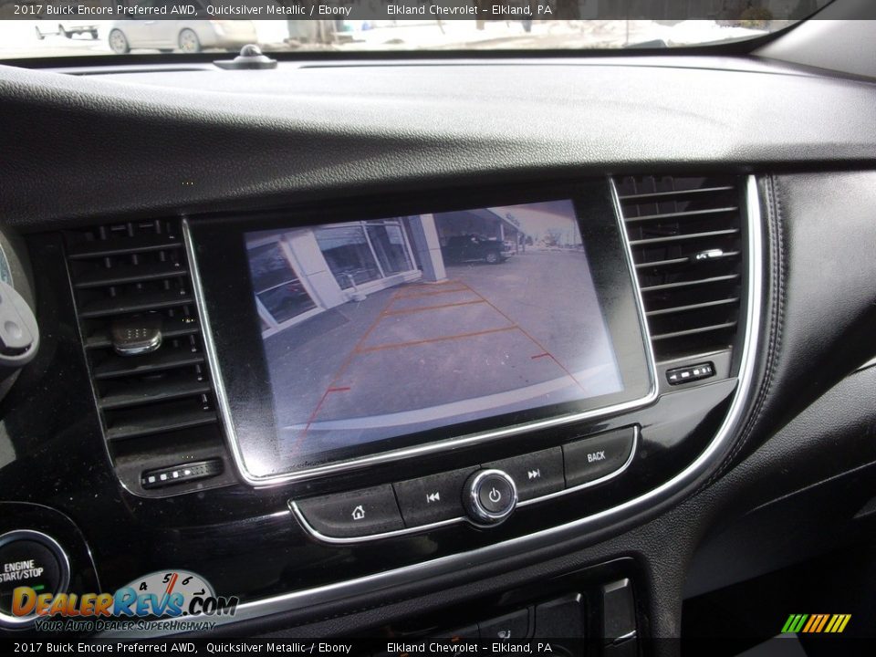 2017 Buick Encore Preferred AWD Quicksilver Metallic / Ebony Photo #22