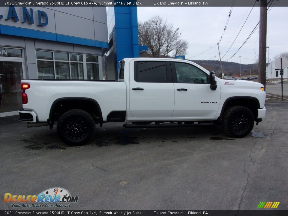 2021 Chevrolet Silverado 2500HD LT Crew Cab 4x4 Summit White / Jet Black Photo #2