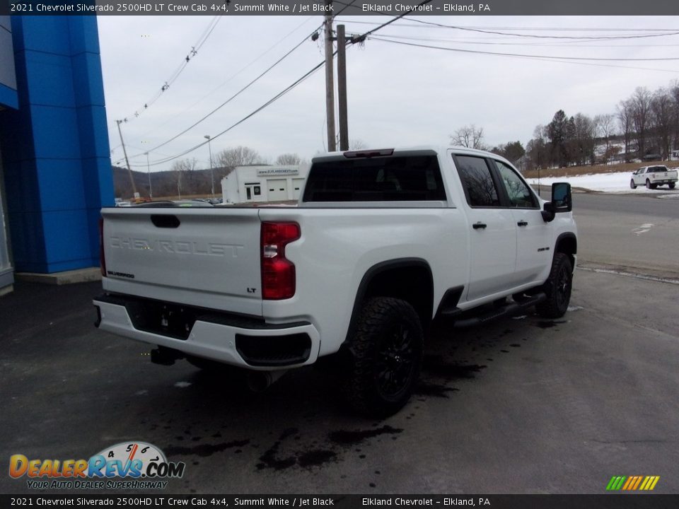 2021 Chevrolet Silverado 2500HD LT Crew Cab 4x4 Summit White / Jet Black Photo #3