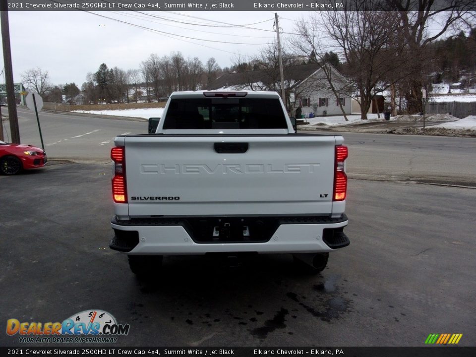 2021 Chevrolet Silverado 2500HD LT Crew Cab 4x4 Summit White / Jet Black Photo #4