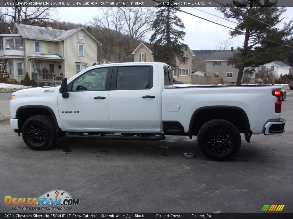 2021 Chevrolet Silverado 2500HD LT Crew Cab 4x4 Summit White / Jet Black Photo #5