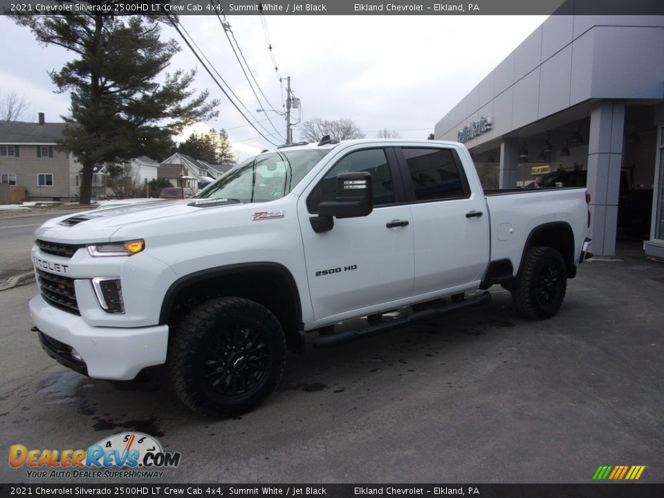 2021 Chevrolet Silverado 2500HD LT Crew Cab 4x4 Summit White / Jet Black Photo #6