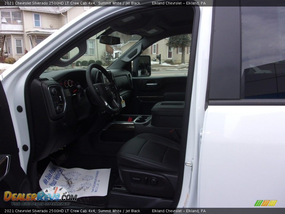 2021 Chevrolet Silverado 2500HD LT Crew Cab 4x4 Summit White / Jet Black Photo #16