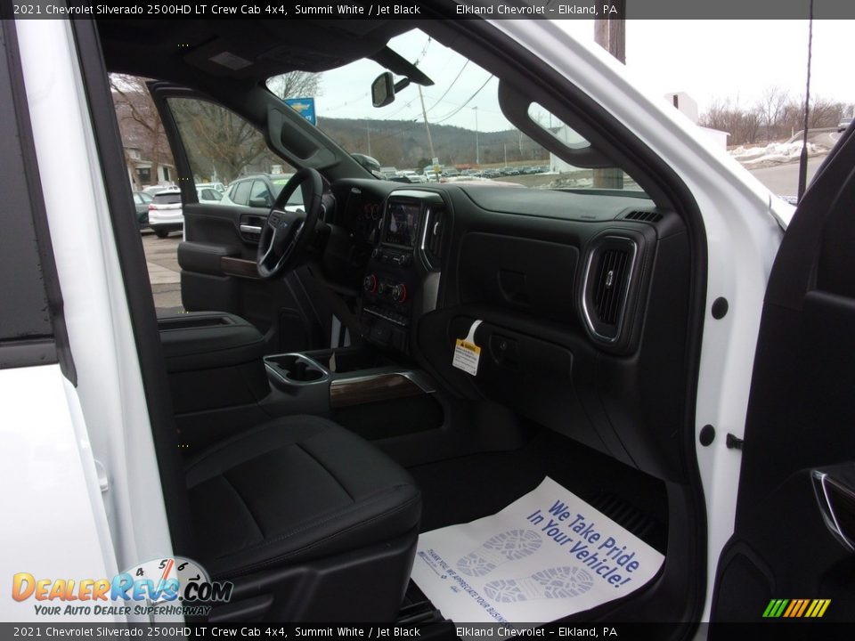 2021 Chevrolet Silverado 2500HD LT Crew Cab 4x4 Summit White / Jet Black Photo #20