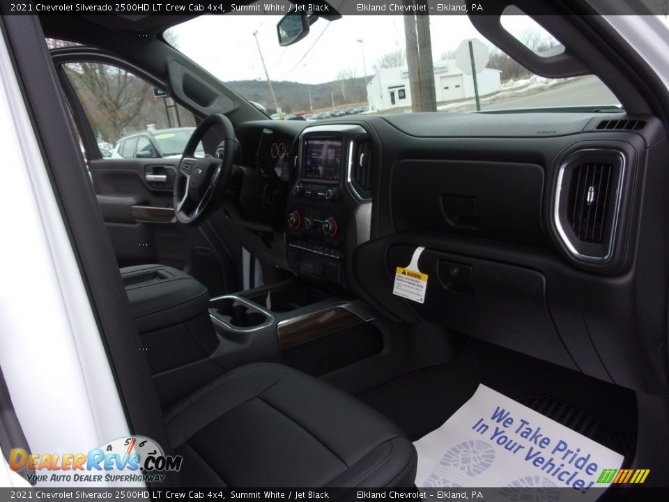 2021 Chevrolet Silverado 2500HD LT Crew Cab 4x4 Summit White / Jet Black Photo #21