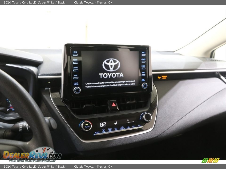 2020 Toyota Corolla LE Super White / Black Photo #9