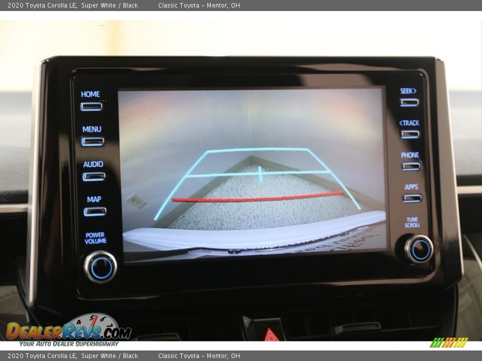 2020 Toyota Corolla LE Super White / Black Photo #12