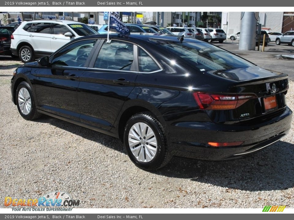 2019 Volkswagen Jetta S Black / Titan Black Photo #6