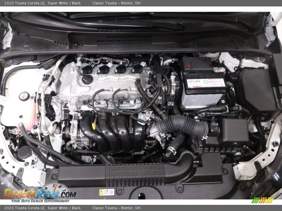 2020 Toyota Corolla LE Super White / Black Photo #18