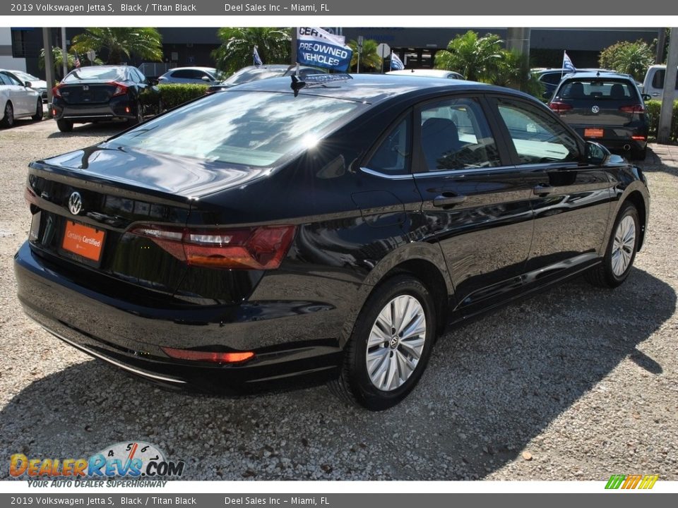 2019 Volkswagen Jetta S Black / Titan Black Photo #9