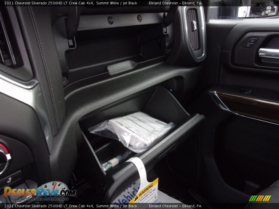 2021 Chevrolet Silverado 2500HD LT Crew Cab 4x4 Summit White / Jet Black Photo #34