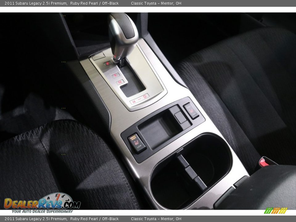 2011 Subaru Legacy 2.5i Premium Ruby Red Pearl / Off-Black Photo #13