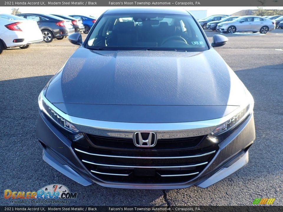 2021 Honda Accord LX Modern Steel Metallic / Black Photo #7