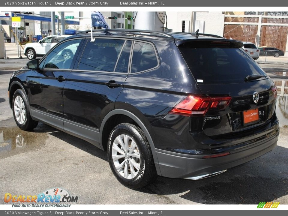 2020 Volkswagen Tiguan S Deep Black Pearl / Storm Gray Photo #6