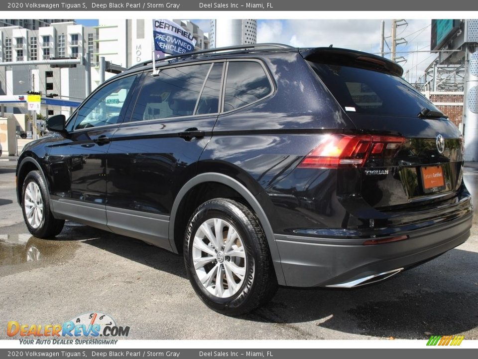 2020 Volkswagen Tiguan S Deep Black Pearl / Storm Gray Photo #7