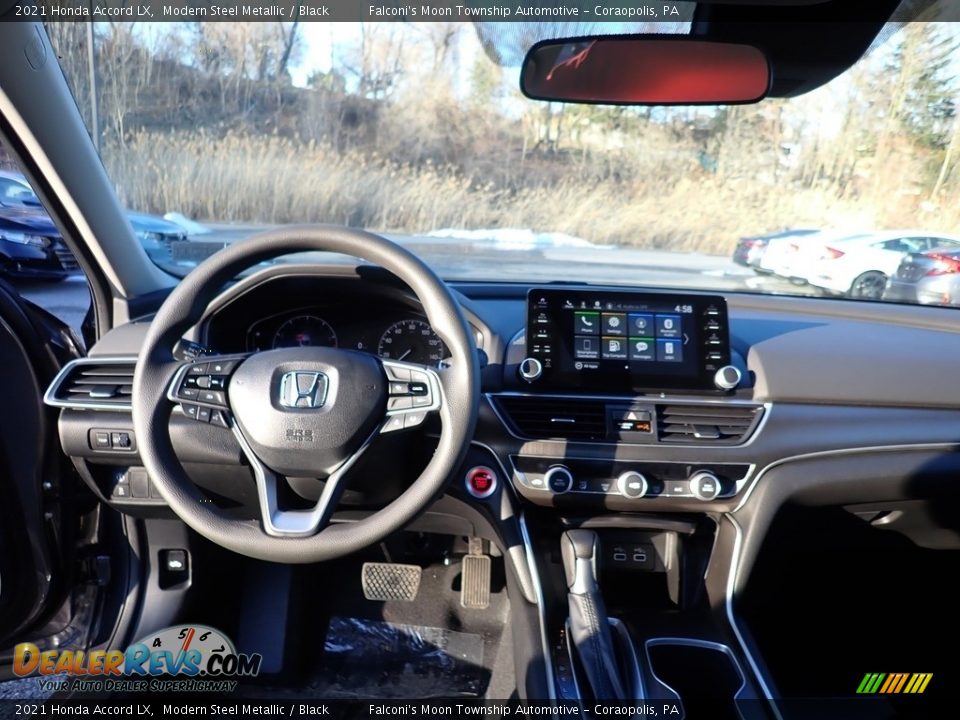 2021 Honda Accord LX Modern Steel Metallic / Black Photo #10