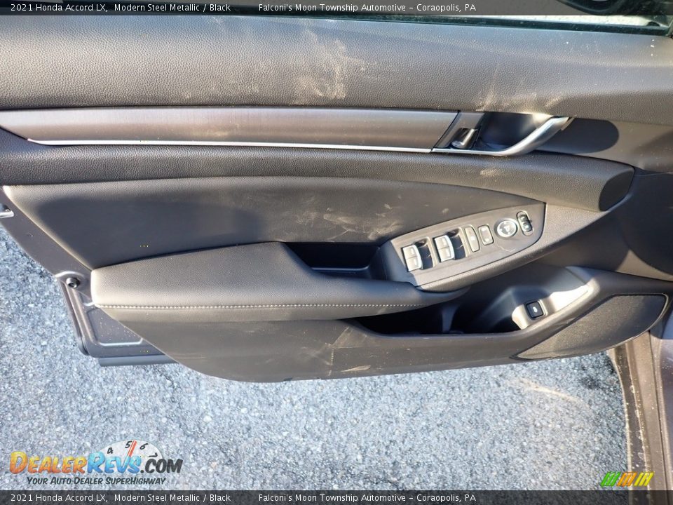 2021 Honda Accord LX Modern Steel Metallic / Black Photo #11