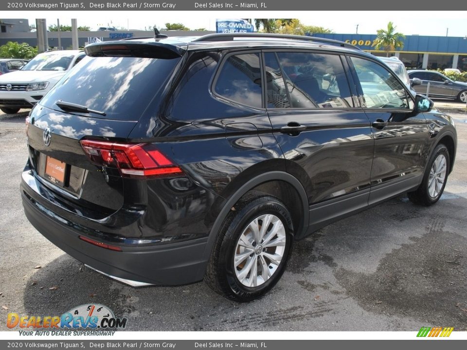 2020 Volkswagen Tiguan S Deep Black Pearl / Storm Gray Photo #9