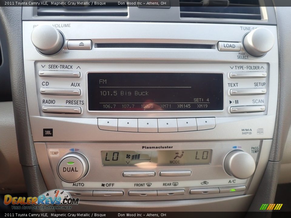 2011 Toyota Camry XLE Magnetic Gray Metallic / Bisque Photo #26