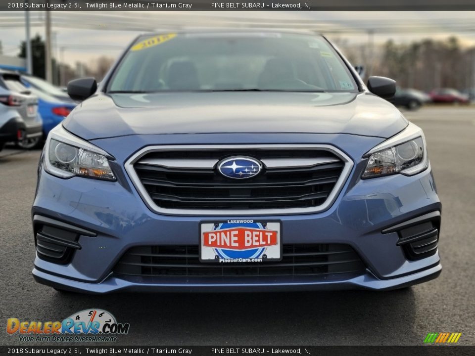 2018 Subaru Legacy 2.5i Twilight Blue Metallic / Titanium Gray Photo #12