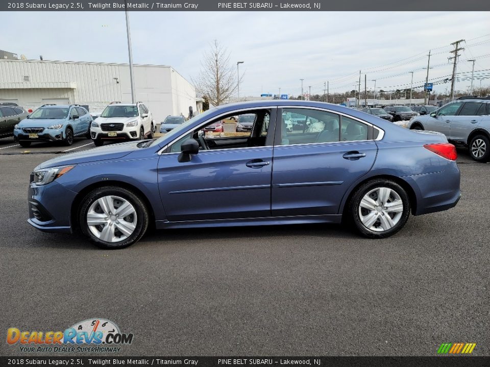 Twilight Blue Metallic 2018 Subaru Legacy 2.5i Photo #15