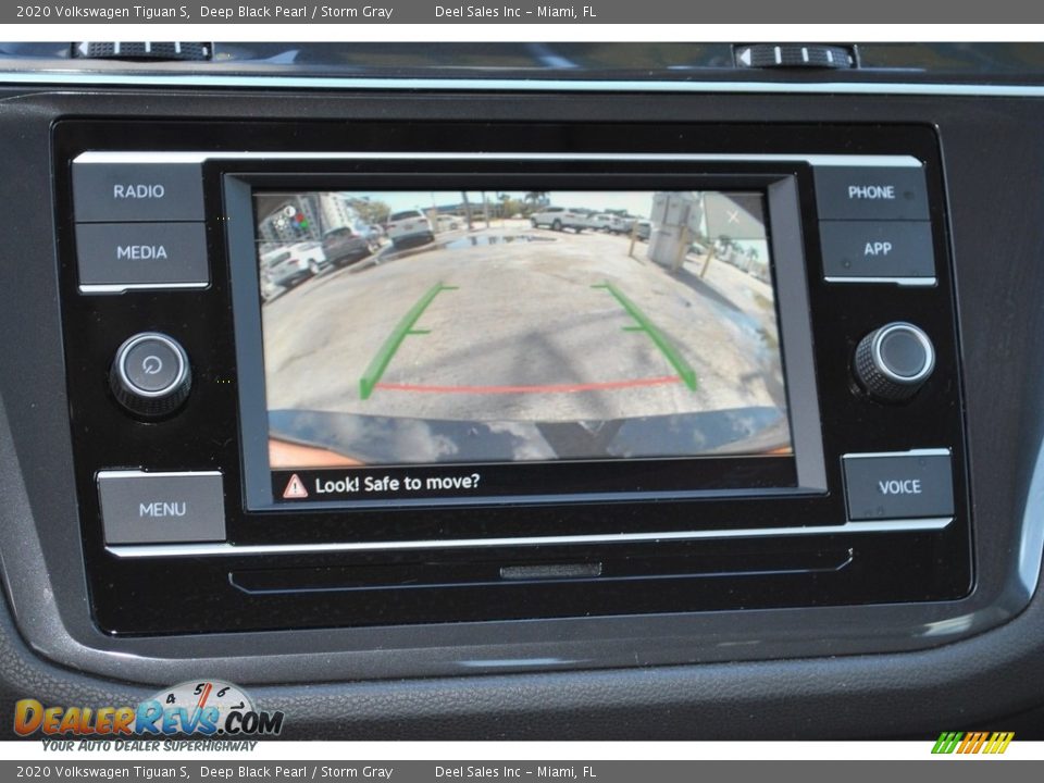 2020 Volkswagen Tiguan S Deep Black Pearl / Storm Gray Photo #15
